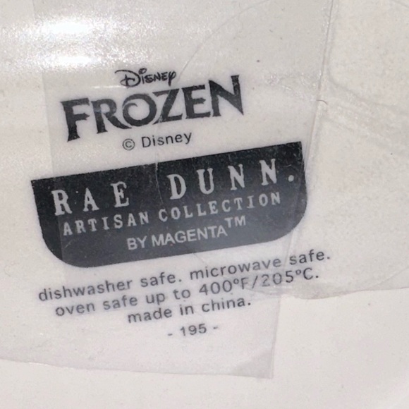 * New * Rare * Rae Dunn Disney Frozen Mini serving pot / sugar holder - Picture 3 of 4